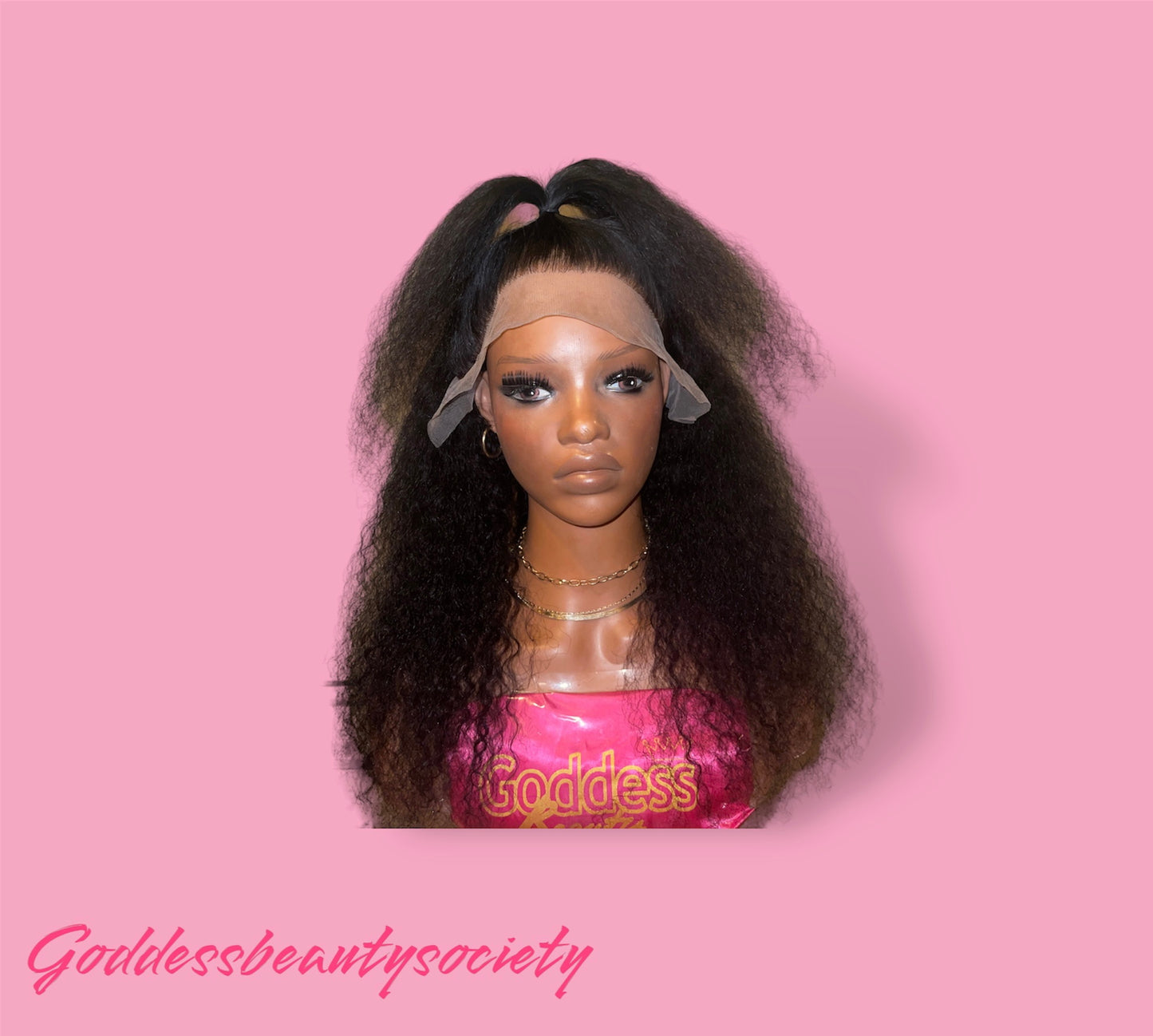 G.B.SLLC 13x4 Transparent Lace 22” Deepwave Wig “COCO” ( Customized) Pre-plucked Pre-bleached