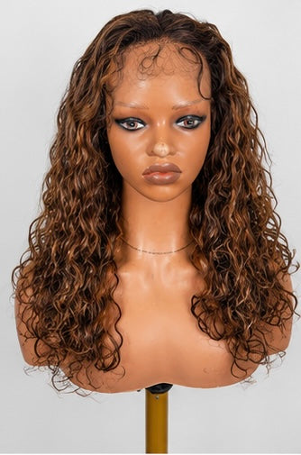 Burmese Wave 13x4 HD Lace Front Wig | 100% Human Hair | Soft Curls, Full Volume