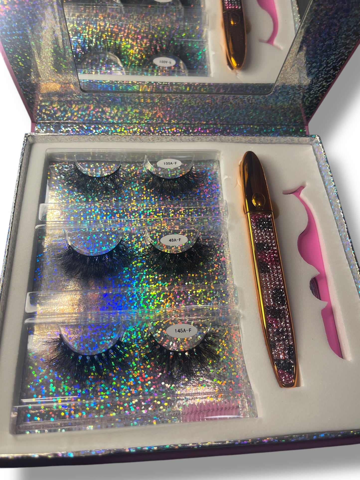 G.B.SLLC MINK EYELASHES SET