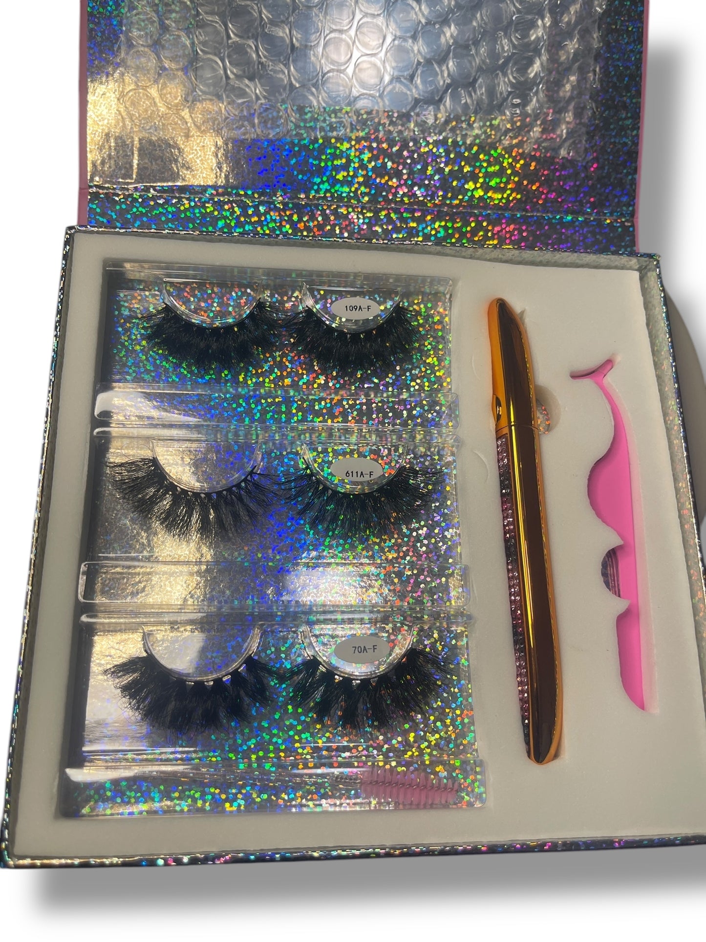 G.B.SLLC MINK EYELASHES SET