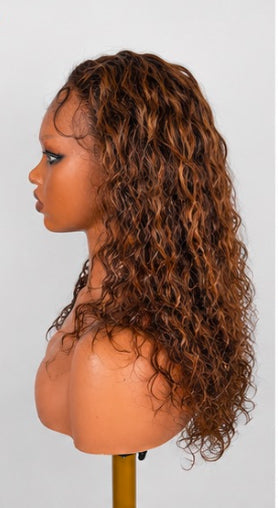 Burmese Wave 13x4 HD Lace Front Wig | 100% Human Hair | Soft Curls, Full Volume