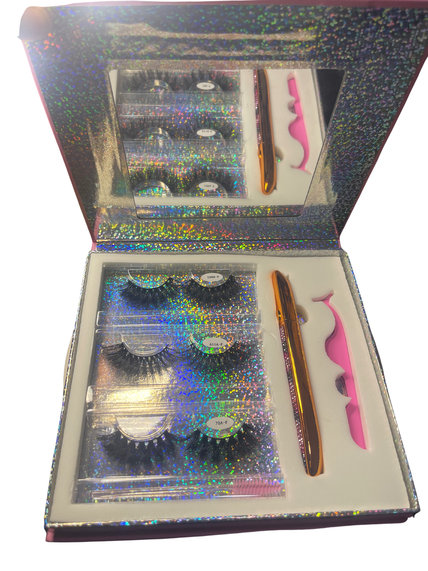 G.B.SLLC MINK EYELASHES SET