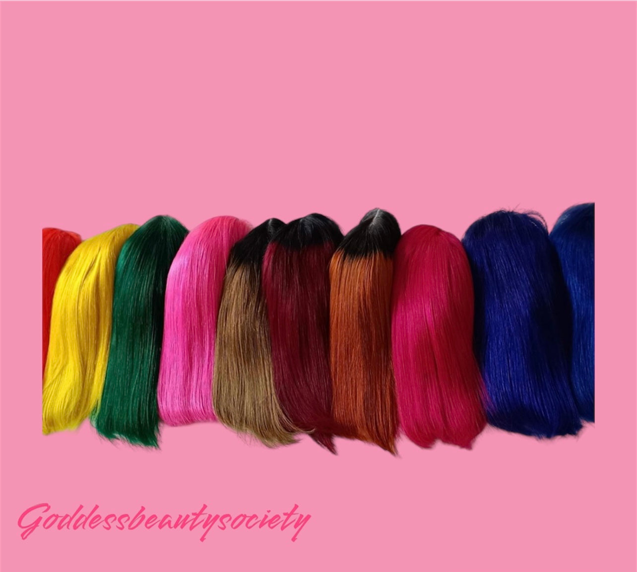 13x4 HD Lace Color Bob Wigs