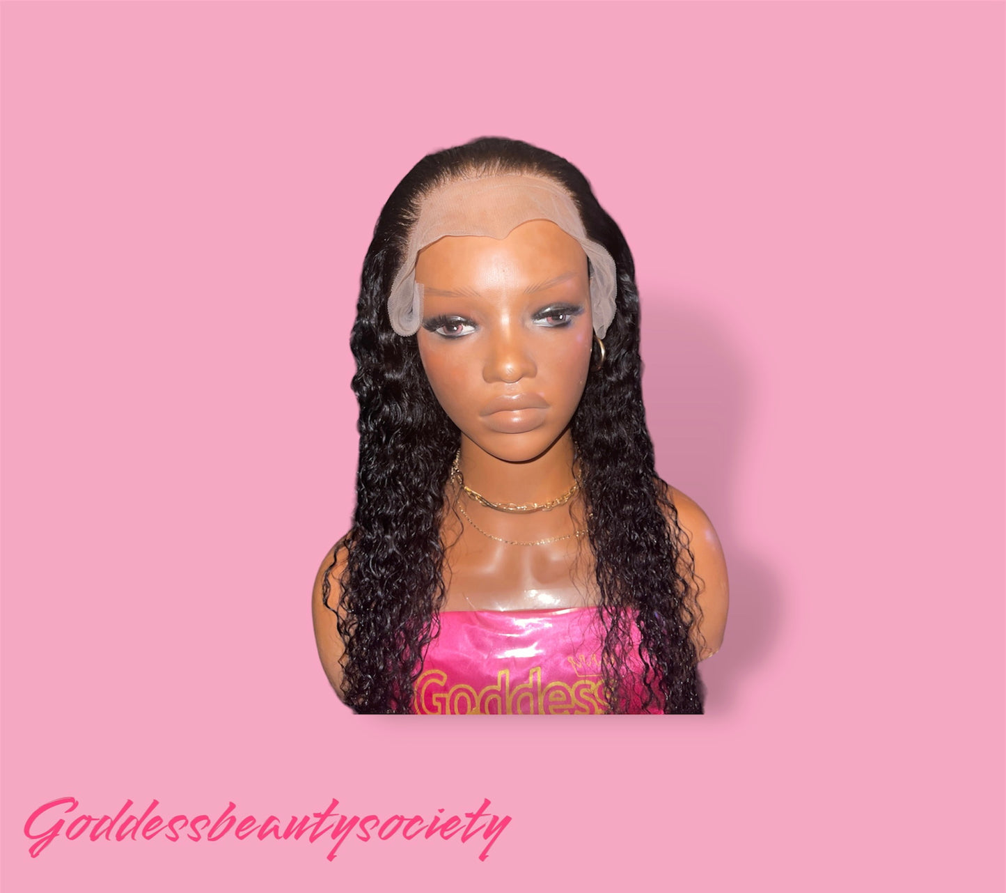 G.B.SLLC 13x4 Transparent Lace 22” Deepwave Wig “COCO” ( Customized) Pre-plucked Pre-bleached
