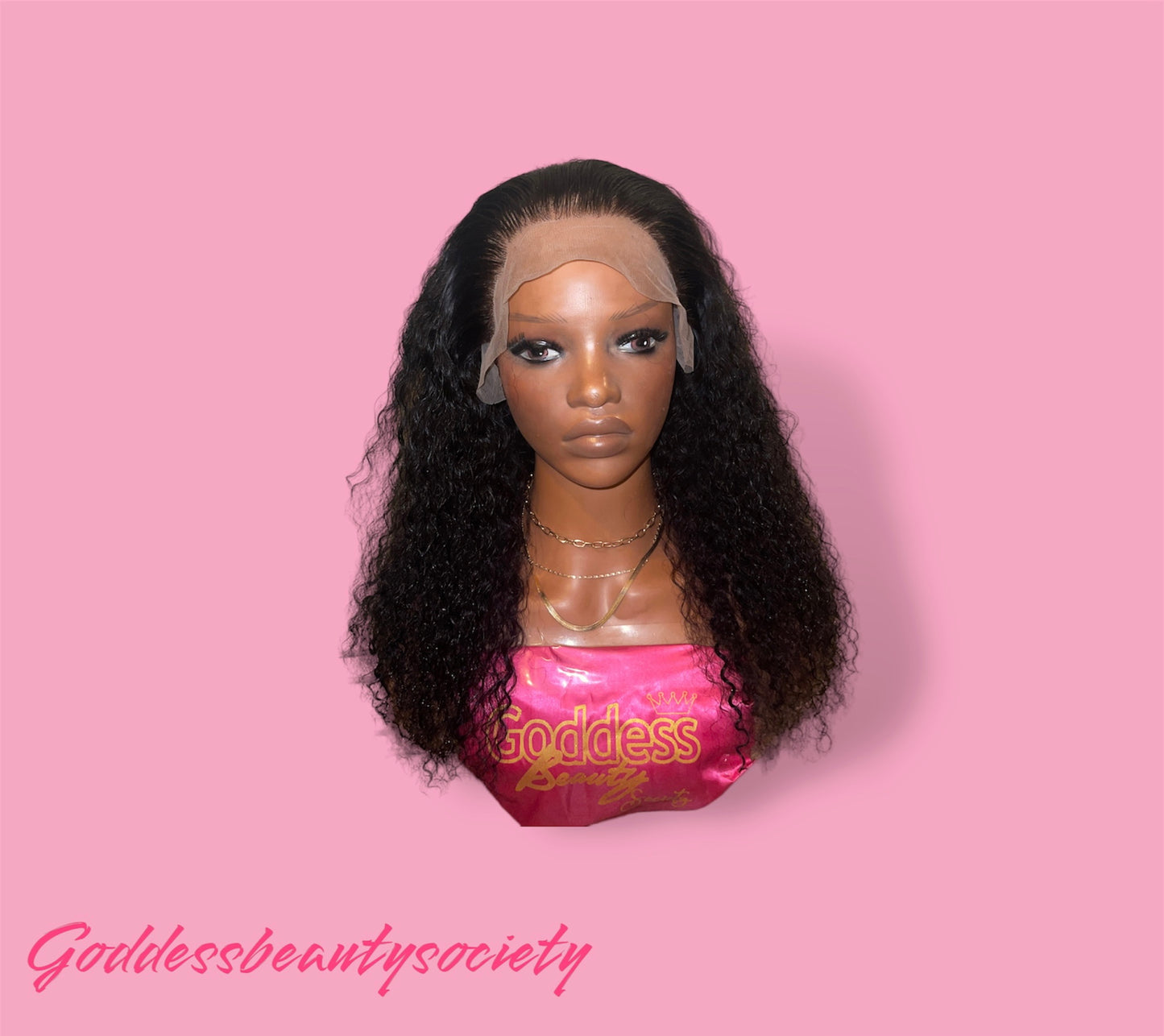 G.B.SLLC 13x4 Transparent Lace 22” Deepwave Wig “COCO” ( Customized) Pre-plucked Pre-bleached