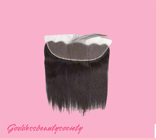 G.B.SLLC 13x4 Transparent Straight Lace Frontal