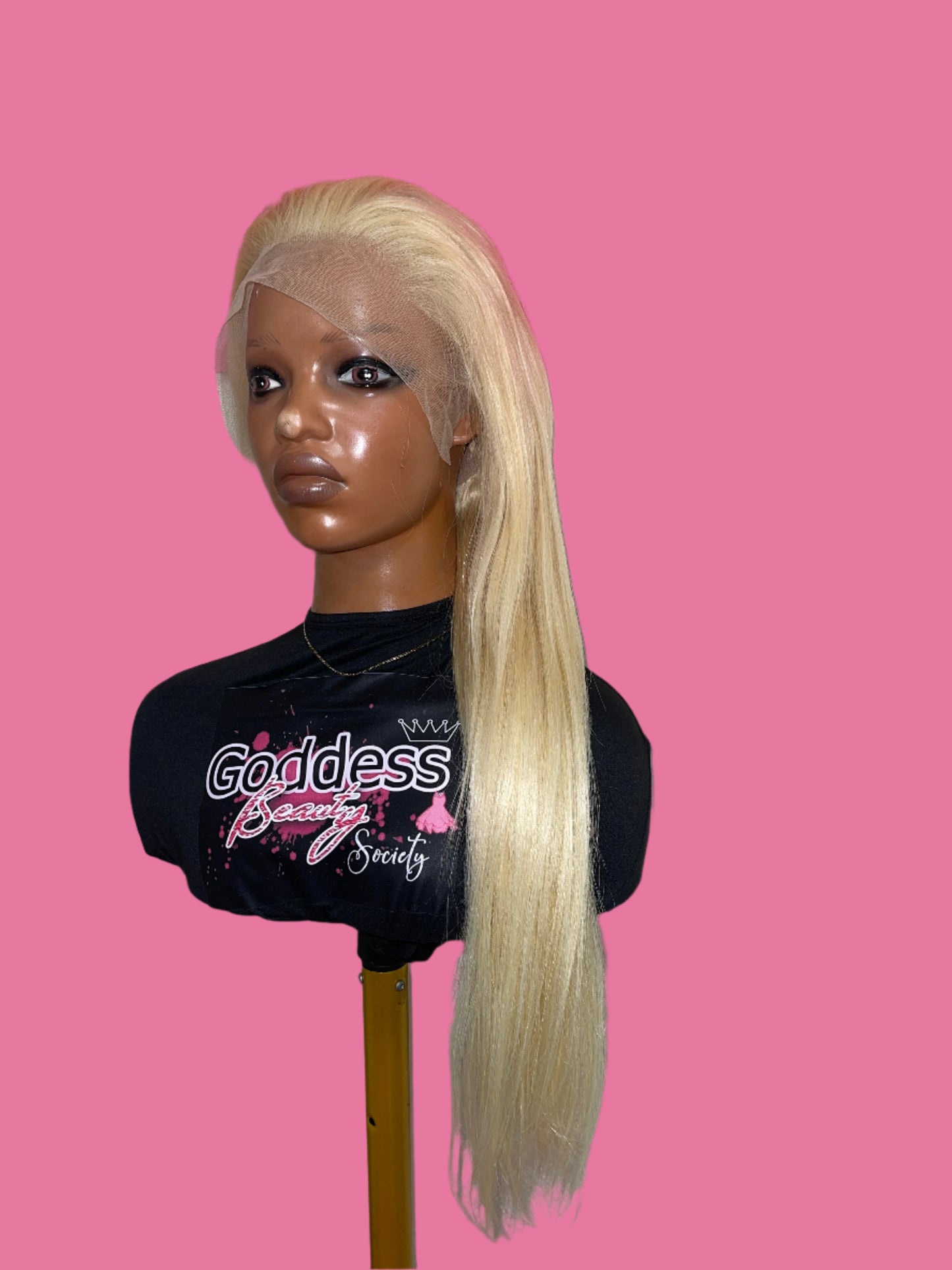 G.B.SLLC #613 Blonde 13x4 Lace Straight Wig