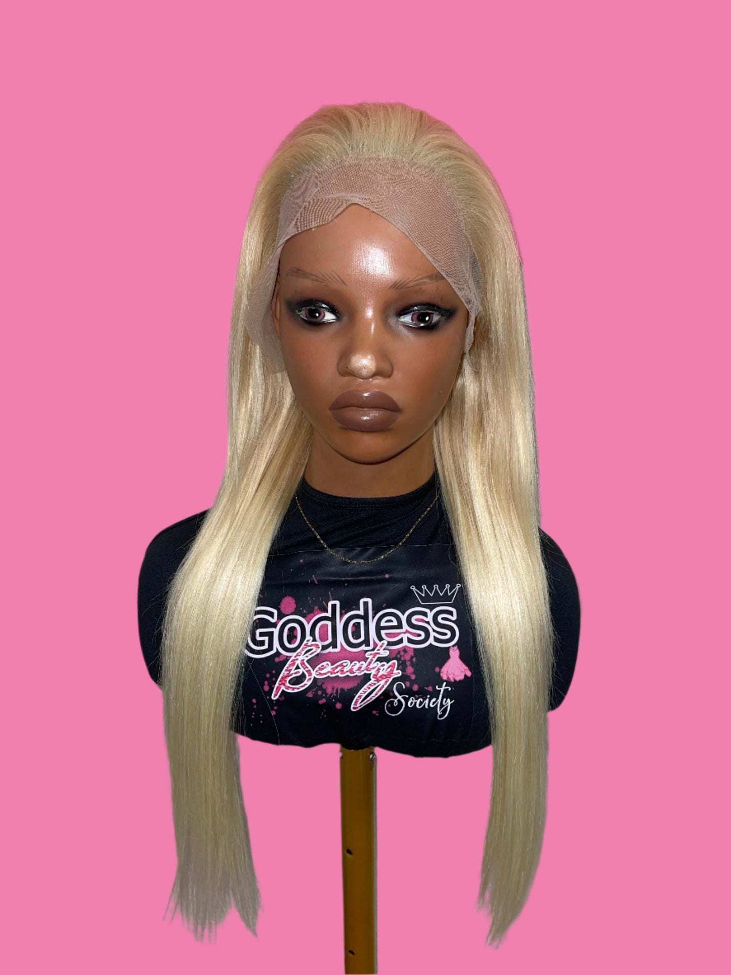 G.B.SLLC #613 Blonde 13x4 Lace Straight Wig