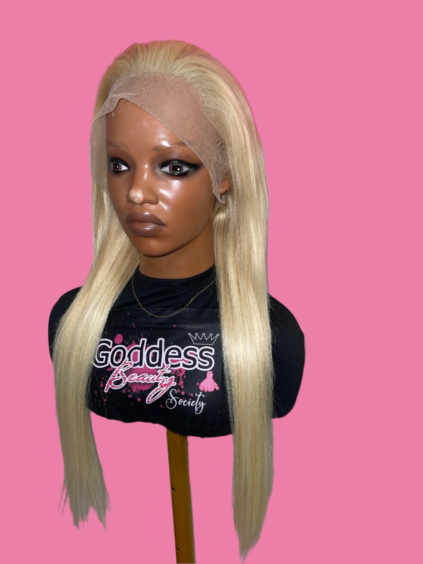 G.B.SLLC #613 Blonde 13x4 Lace Straight Wig