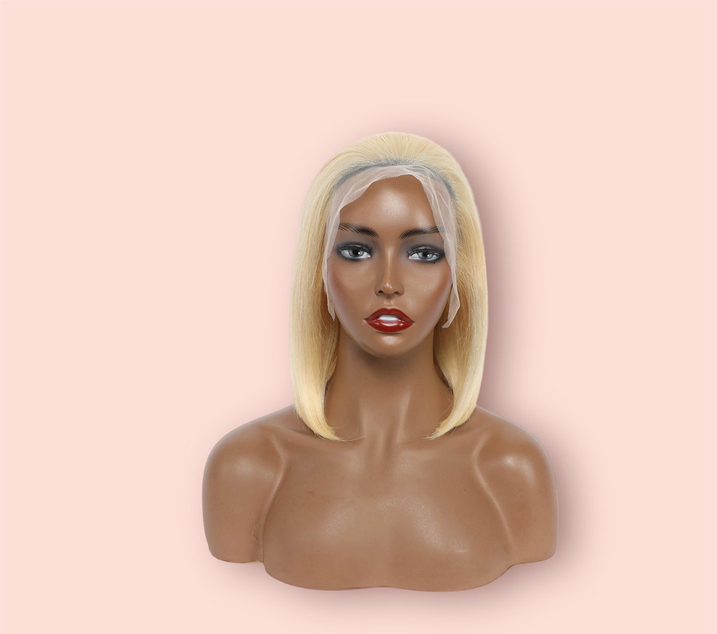 Platinum Blonde 13x4 Transparent Lace Bob Wig