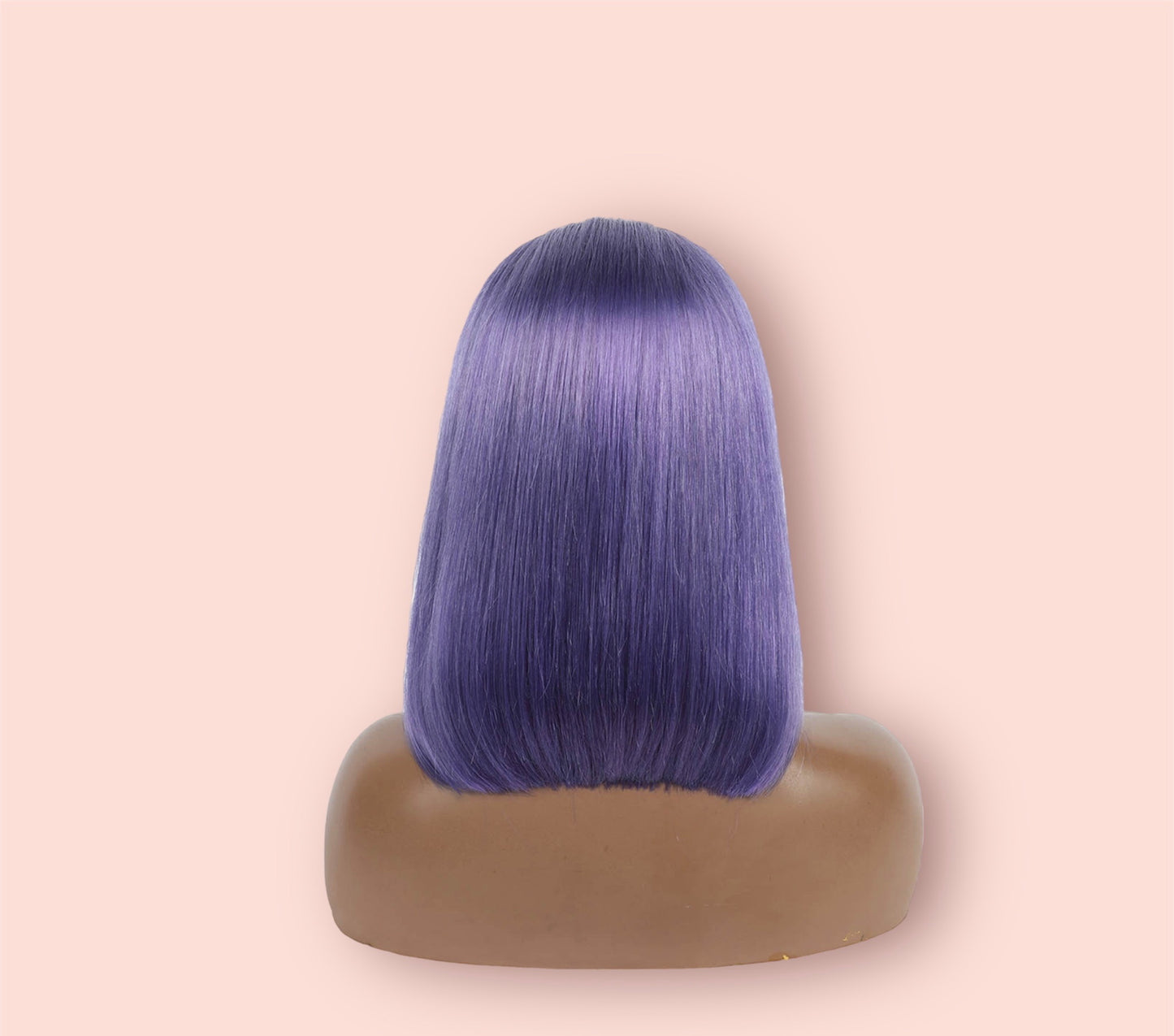 Rose Purple 13x4 Transparent Lace Bob Wig